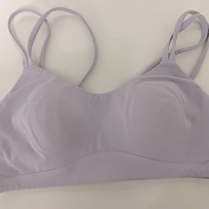 Lululemon like a cloud sports bra in lavender size 8